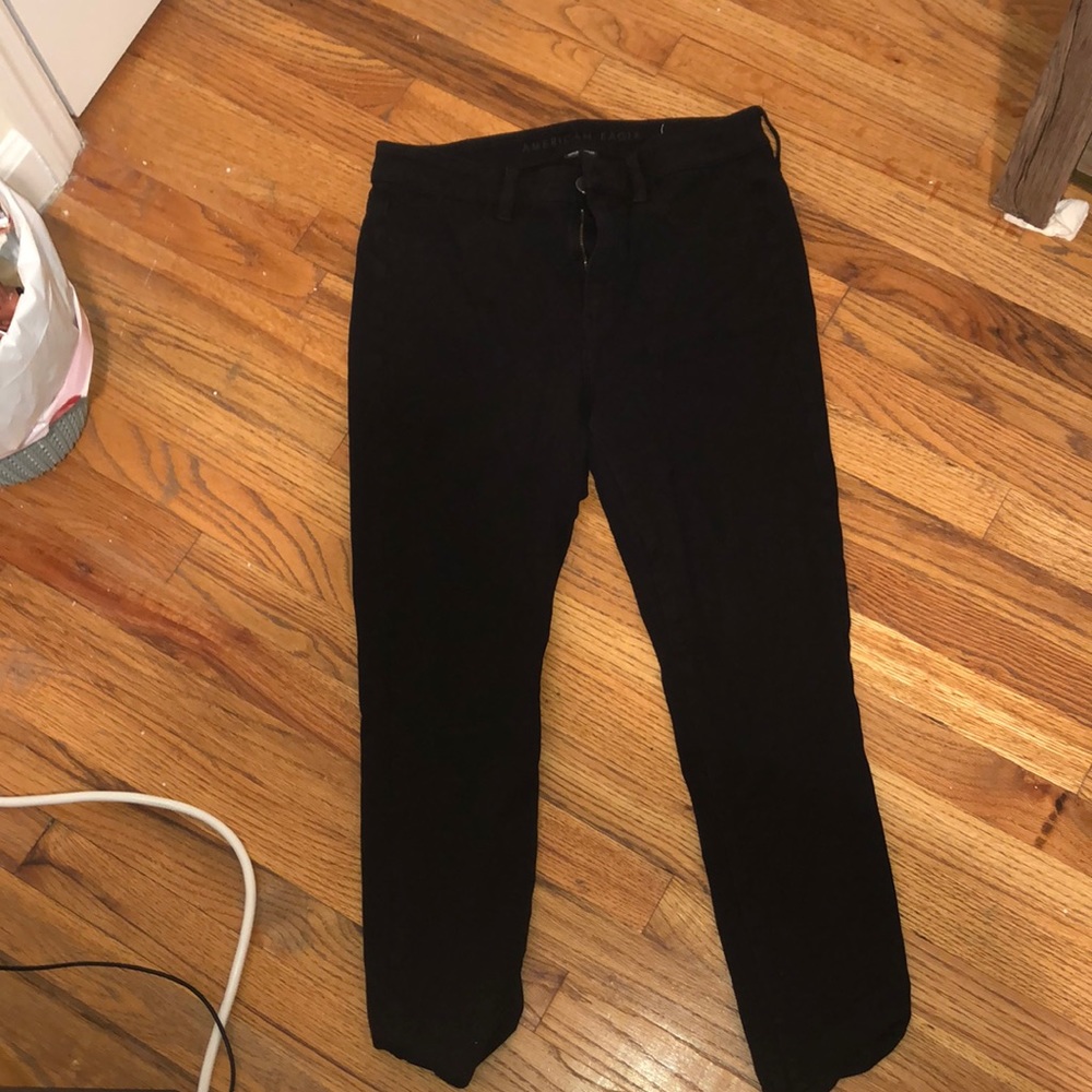 American Eagle black jeggings